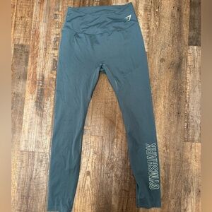 Blue gymshark seamless leggings L